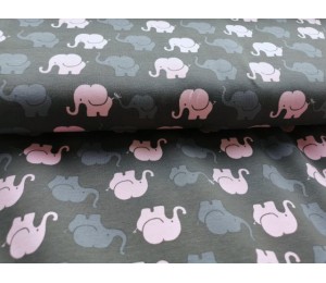 Jersey - Elephant Parade grau rosa